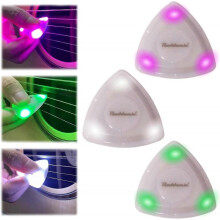 (3Pcs - 3 Colors) LED Glowing Guitar Pick, Bass Pick Bass Guitar Electric Guitar Picks LED Guitar Bass Picks, Acoustic Guitar Glowing Plectrum