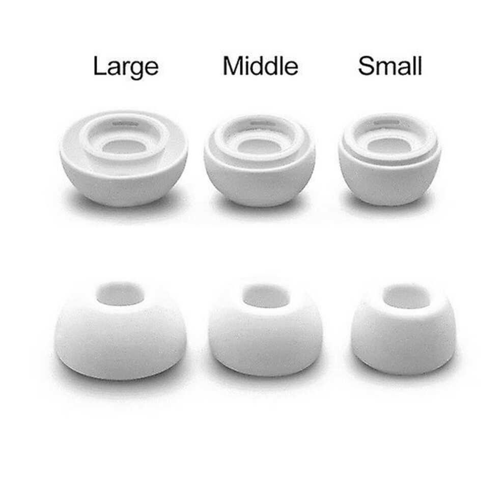 3 Pair Replacement Silicone EarBuds Ear Tips For Apple AirPods Pro Earphones