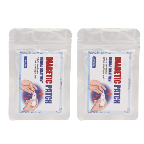 24pcs Herbal Diabetic Abdominal Patches for Blood Sugar Control 2