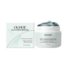 (1PCS) Holy Hyssop Overnight Face Mask Serum, Holy Hyssop Serum Gel, Hydrating & Anti-Aging Serum for Younger Looking Glass Skin
