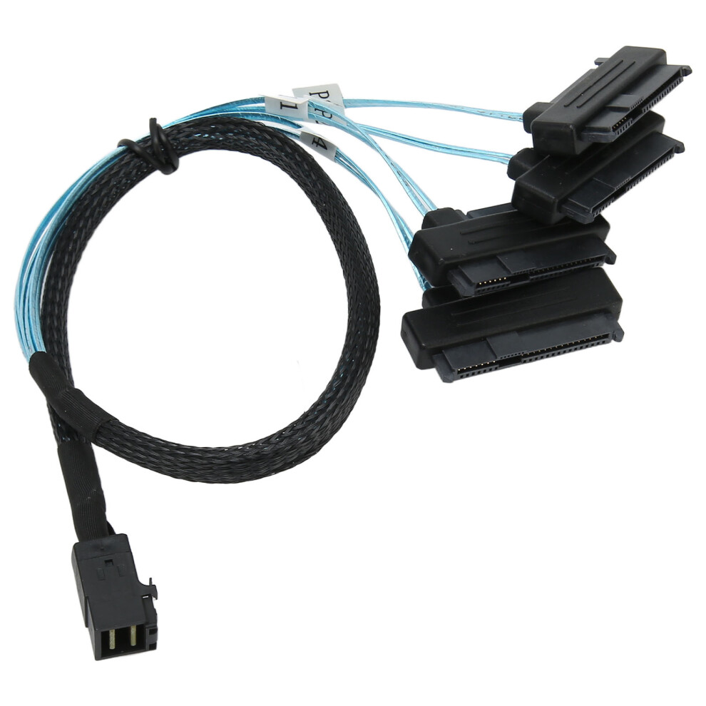 Sff 8643 To 4 Sas 12Gbps Sata Cable 1.6Ft For Server Hard Disks 9451338993655