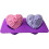 (1pc) Heart Soap Molds, Rose Love Flower Embedded Silicone Mold 1