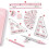 Compass Set, 8-Piece Geometry Learning Set with Shockproof Outer Box for Secondary School, Pink Color 2