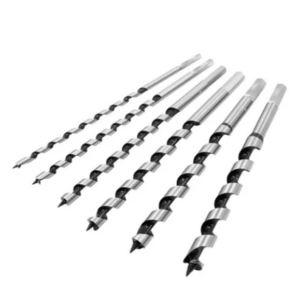 6Pcs Wood Auger Bits Set, Hex Shank, Lengthened, 6/8/10/12/14/16Mm 3101338997608