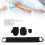 Deluxe Self Tanning Applicator Kit: 4pc Flocking Mitts & Exfoliating Glove 4