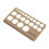 Brown Silicone Breast Flange Measuring Tool with 1.5m Soft Tape 7