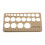 Brown Silicone Breast Flange Measuring Tool with 1.5m Soft Tape 9