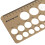 Brown Silicone Breast Flange Measuring Tool with 1.5m Soft Tape 8