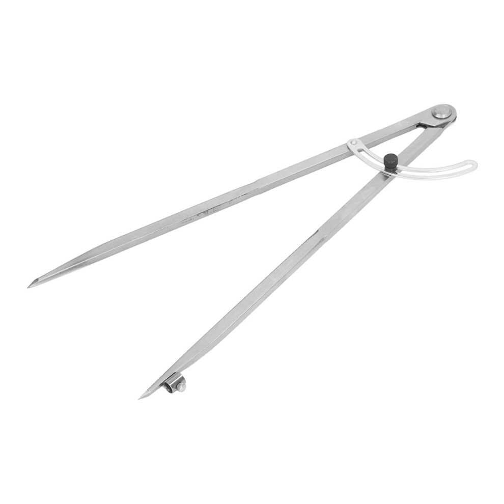 Woodworking 400Mm Carbon Steel Wing Divider For Carpentry - Leather Craft With Scriber And Pencil Holder 6482260544991