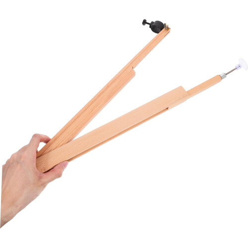 Large Wooden Compass for Classroom Teaching Tools Adjustable for Drawing Circles and Geometric Shapes Durable and Sturdy 2