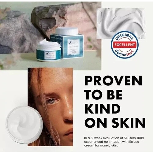 Eclat Acne Spot Treatment Cream 2 Pack Fast Acting Blemish 1