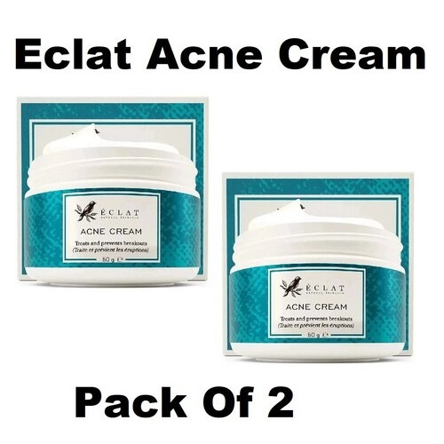 Eclat Acne Spot Treatment Cream 2 Pack Fast Acting Blemish