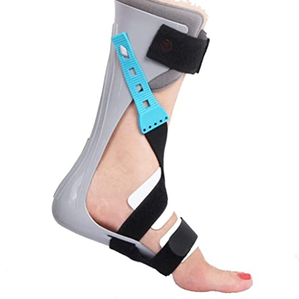 Drop Foot Splint Reflex Support Right Medium, Dorsal Plantar Fasciitis Orthosis for Hemiplegia and Stroke, Walking Stabilizer