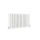 (600x1003mm Double Horizontal) SIMPLE BATHROOMS White Oval Column Radiators 4