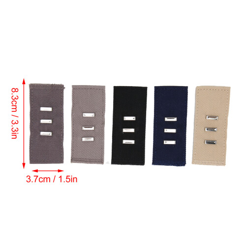 5pcs Hook and Eye Pants Button Extender Set for Men & Women 1