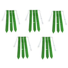 Green Flag Football Set for Kids, Adjustable Flag Football Belt for Youth, Teens, and Adults, Durable and Comfortable Fit