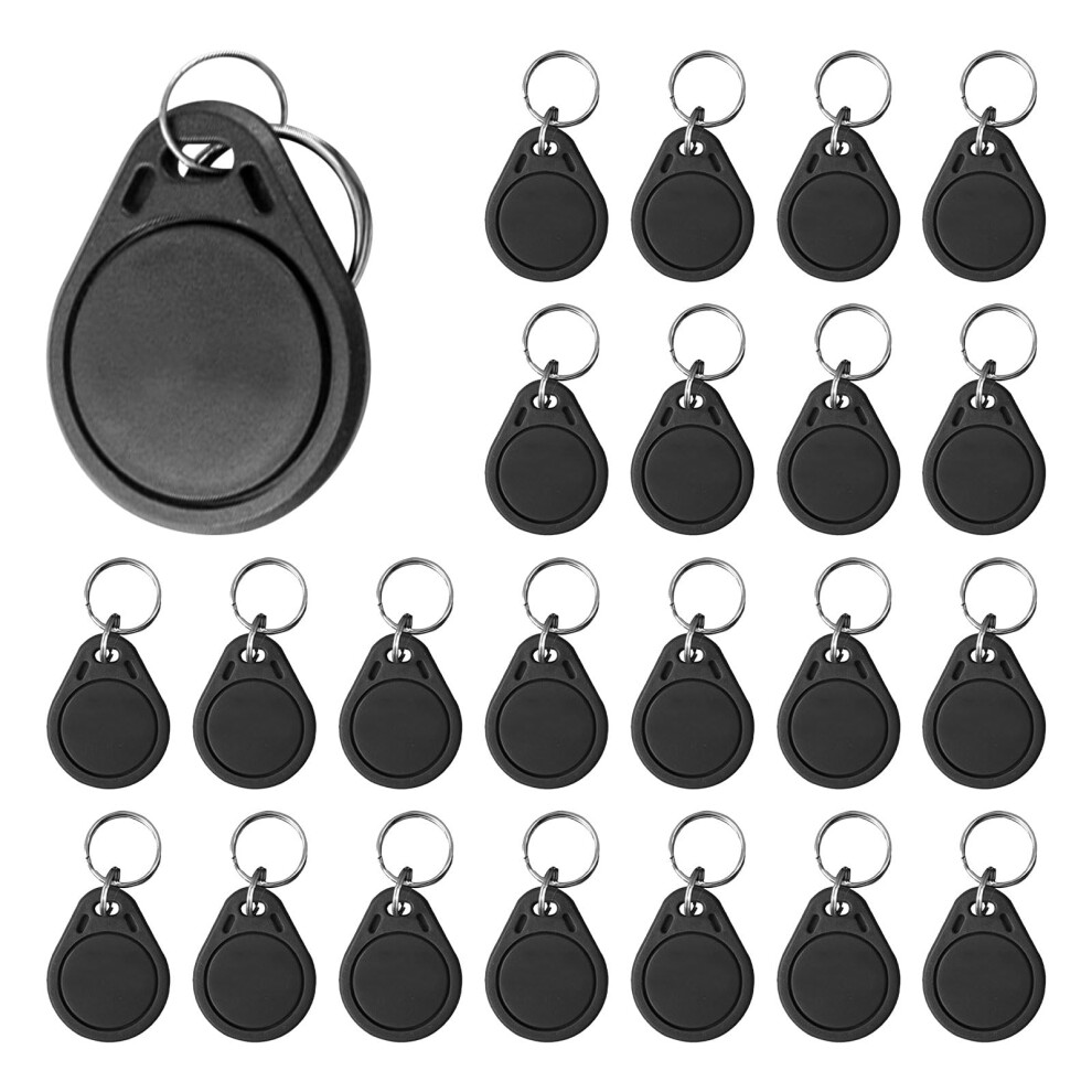 13.56Mhz Writable Key Fob Tag 100Pcs Rewritable 4-Byte Uid Classic 1K Rfid Access Control Keys 6276012351407