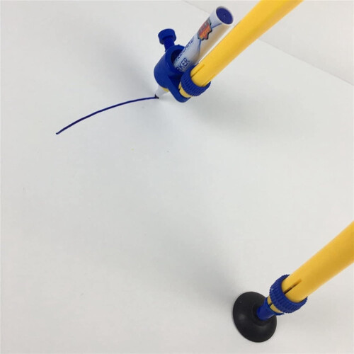 Mathematics Compass for Teachers, Plastic Drawing Compass, Multifunctional Drawing Tool for Mathematics Teaching 2