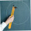 Plastic Compass for Geometry - Educational Drawing Tool, Orange Circle Compass, Durable Design for Accurate Measurements 4