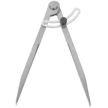 Winged Glyph Compass Sewing Gauge Parallel Marking Gauge Carbon Steel Wood Joint Gauge Measuring Tools 300mm Silver