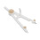 Digital Compass Drawing Conversion Tool Adjustable Circle Drawing Tool Plastic White School Compass Divider Tool 1
