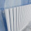 (600x1416mm Single Horizontal) SIMPLE BATHROOMS White Oval Column Radiators 5