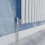 (600x1416mm Single Horizontal) SIMPLE BATHROOMS White Oval Column Radiators 6
