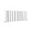 (600x1416mm Double Horizontal) SIMPLE BATHROOMS White Oval Column Radiators 4