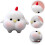 1satz Needle Felt Kit for Beginners - White Wool Felt Doll Material with Instructions for Creative Craft Projects and Decorations 2