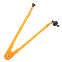 Compass Drawing Tool Blackboard Compass Black for School Drawing, Design Compass for Mathematics and Craft, ABS Yellow 1