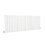 (600x1593mm Single Horizontal) SIMPLE BATHROOMS White Oval Column Radiators 4