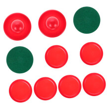 1 Set Ice Hockey Table Game Accessories Pusher Pucks Replacement Parts For Air Hockey Table Games Compatible With Standard Models