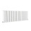 (600x1593mm Double Horizontal) SIMPLE BATHROOMS White Oval Column Radiators 4
