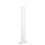 (1600x236mm Single Vertical) SIMPLE BATHROOMS White Oval Column Radiators 4
