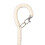 Hand-Knitted Cotton Dog Training Bell for Door Adjustable Silver Bell 9