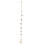 Hand-Knitted Cotton Dog Training Bell for Door Adjustable Silver Bell 12