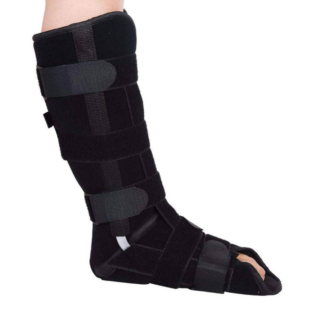 Drop Foot Brace Orthosis AFO for Stroke Rehabilitation, Size S, Foot Varus Correction, Lightweight Adjustable Design