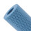 Blue Anti-Slip Grid Texture Silicone Barbell Grips for Workout 10