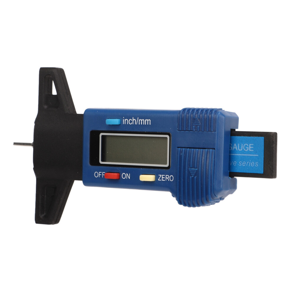 Durable Digital Tyre Tread Depth Gauge 0-25.4Mm Fits Motorcycle Car Truck 5091339014801
