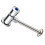 Urinal-Spülventil Druckknopf Edelstahl 265 g 8