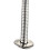 Urinal-Spülventil Druckknopf Edelstahl 265 g 5