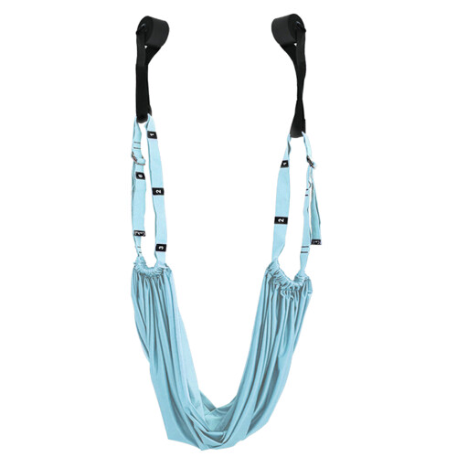 Sky Blue Aerial Strap Elastic, Strong Load, Folding Leg Stretcher, Free Size 1