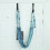 Sky Blue Aerial Strap Elastic, Strong Load, Folding Leg Stretcher, Free Size 4