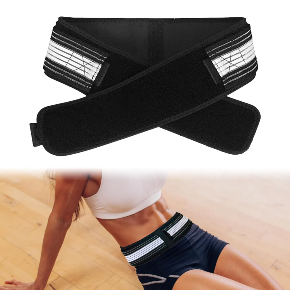 Ortho Belt for Sacroiliac Joint Pain Relief, Adjustable 140 cm Hip Bandage for Sciatica, Pelvis, Waist, Back Support
