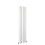(1600x354mm Double Vertical) SIMPLE BATHROOMS White Oval Column Radiators 4