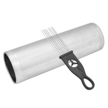 Stainless Steel Guiro Percussion Instrument for Professional and Amateur Use with Fine Craftsmanship and Durable Touch
