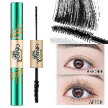 2 in 1 Mascara Waterproof Long Lasting Volumizing Eyelash Extension Natural Lengthening Thickening Lashes Mascara Eye Makeup