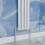 (1600x472mm Single Vertical) SIMPLE BATHROOMS White Oval Column Radiators 6