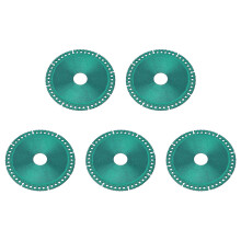 Green 100mm Multifunctional Cutting Saw Blade for Glass, Wood & Steel