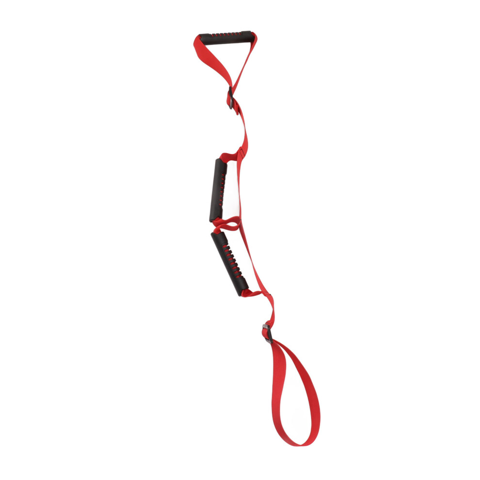 Ergonomic 40in Leg Lifter Strap with Multiple Loops for Elderly Aid